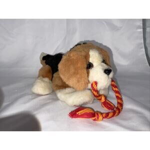 Hasbro FurReal Friends Tugging Puppy Beagle Interactive Plush Dog w Rope